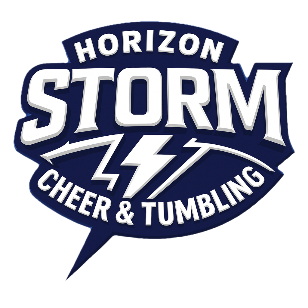 Horizon Storm Cheer & Tumbling Logo